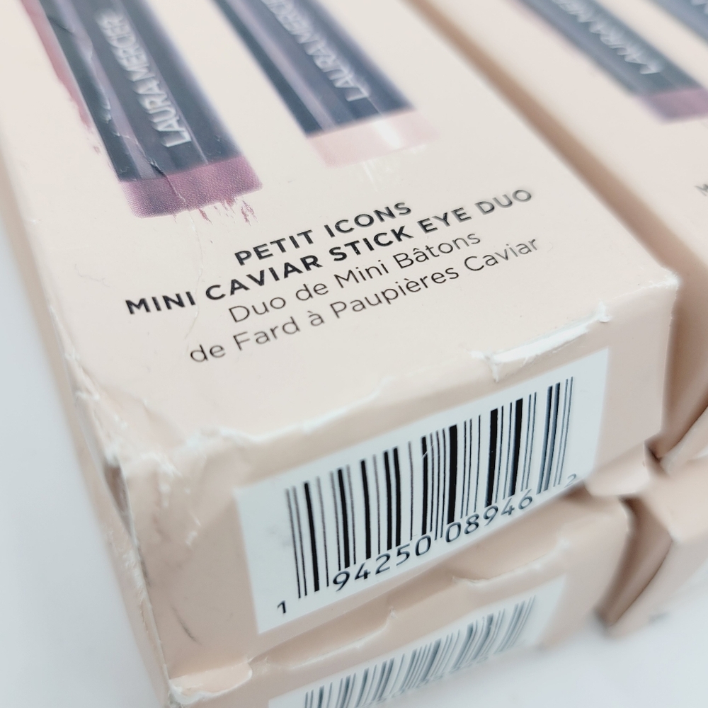 Mini Caviar Stick Eye Duo Laura Mercier Brand New In Box Rose Gold Dark Cocoa - Picture 9 of 10